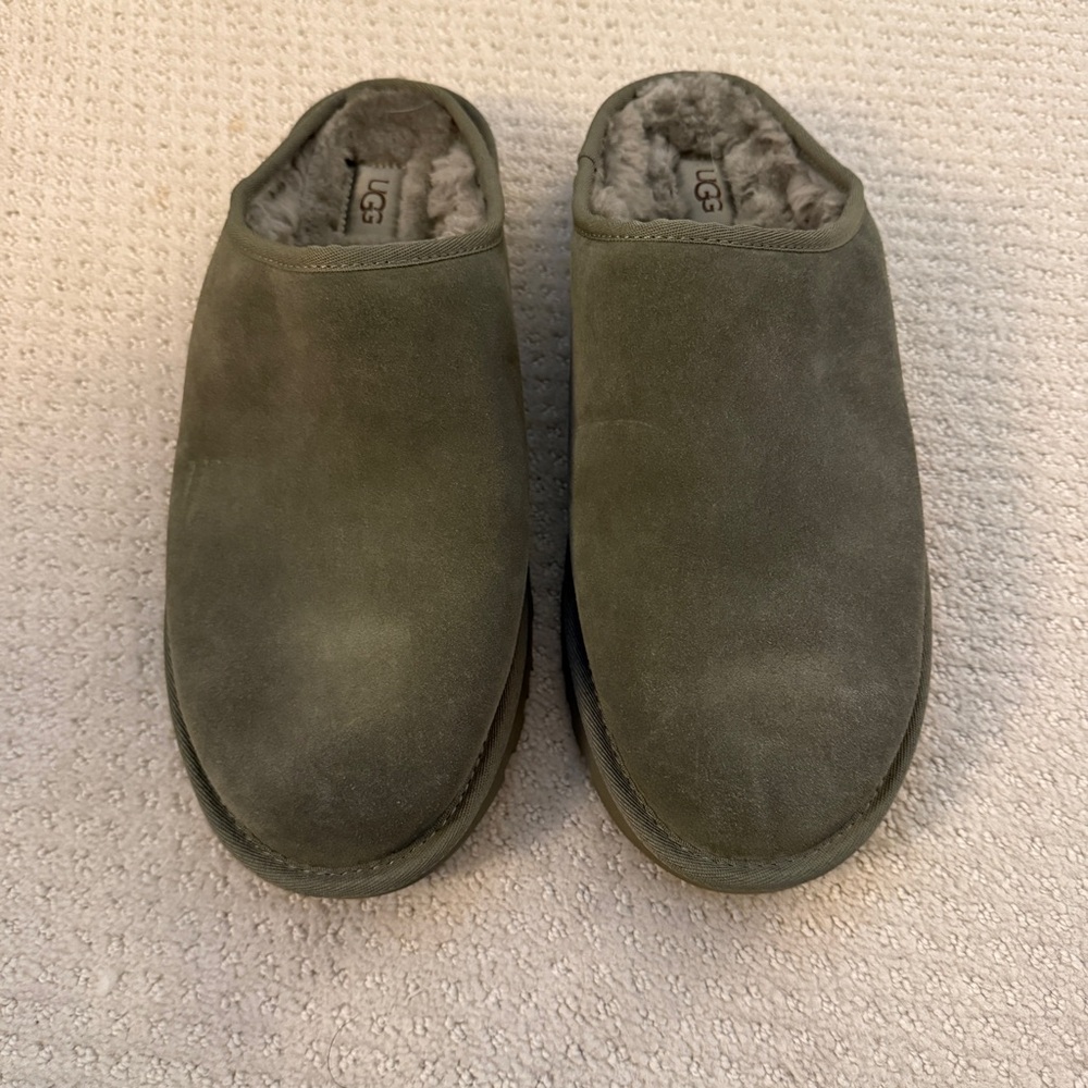 New Uggs Classic Slippers Green | 12 - Picture 6 of 6